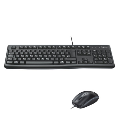 Logitech® Wired Keyboard & Mouse Combo MK120