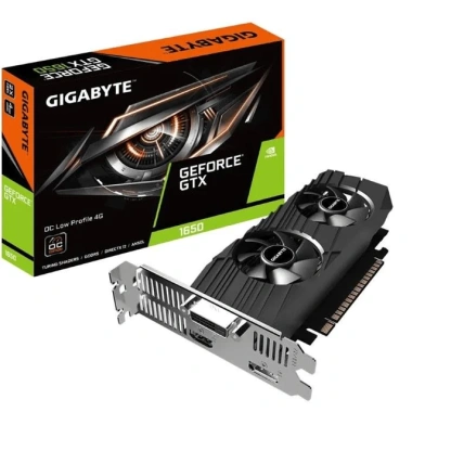 Gigabyte NVIDIA GTX1650 4GB GDDR5/ DP x1/ HDMI x2/ DVI-D x1/ Support Low Profile/ 8K Ready.