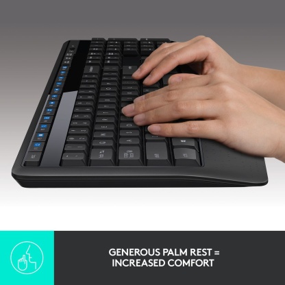 Logitech® Wireless Keyboard & Mouse Combo MK345 - Image 8